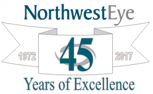 Northwest Eye 45 Years of Service 1972-2017
